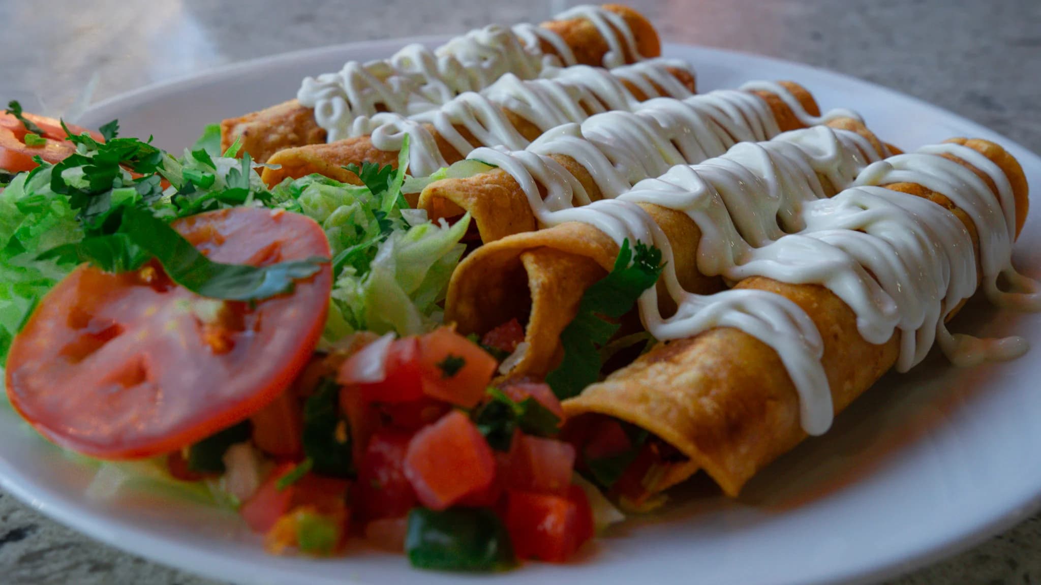 CHICKEN FLAUTAS